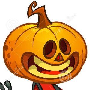 Pumpkin-head avatar