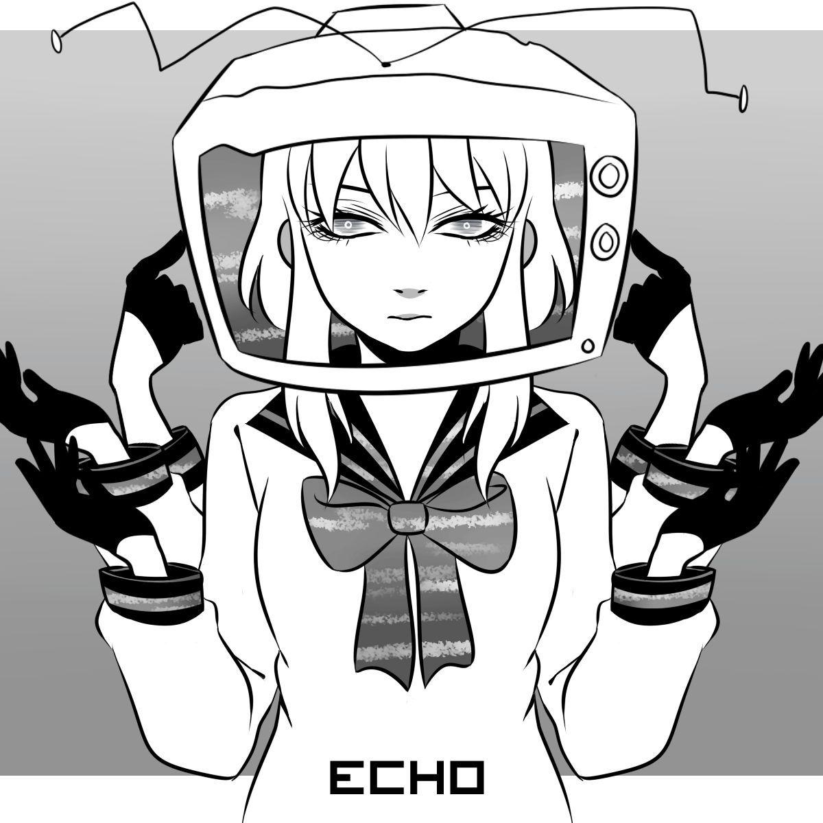 Echo cover. Echo crusher-p. Вокалоид Эхо. Гуми Эхо. Gumi Vocaloid Echo.