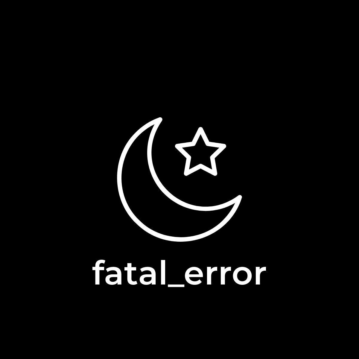 fatal_error avatar