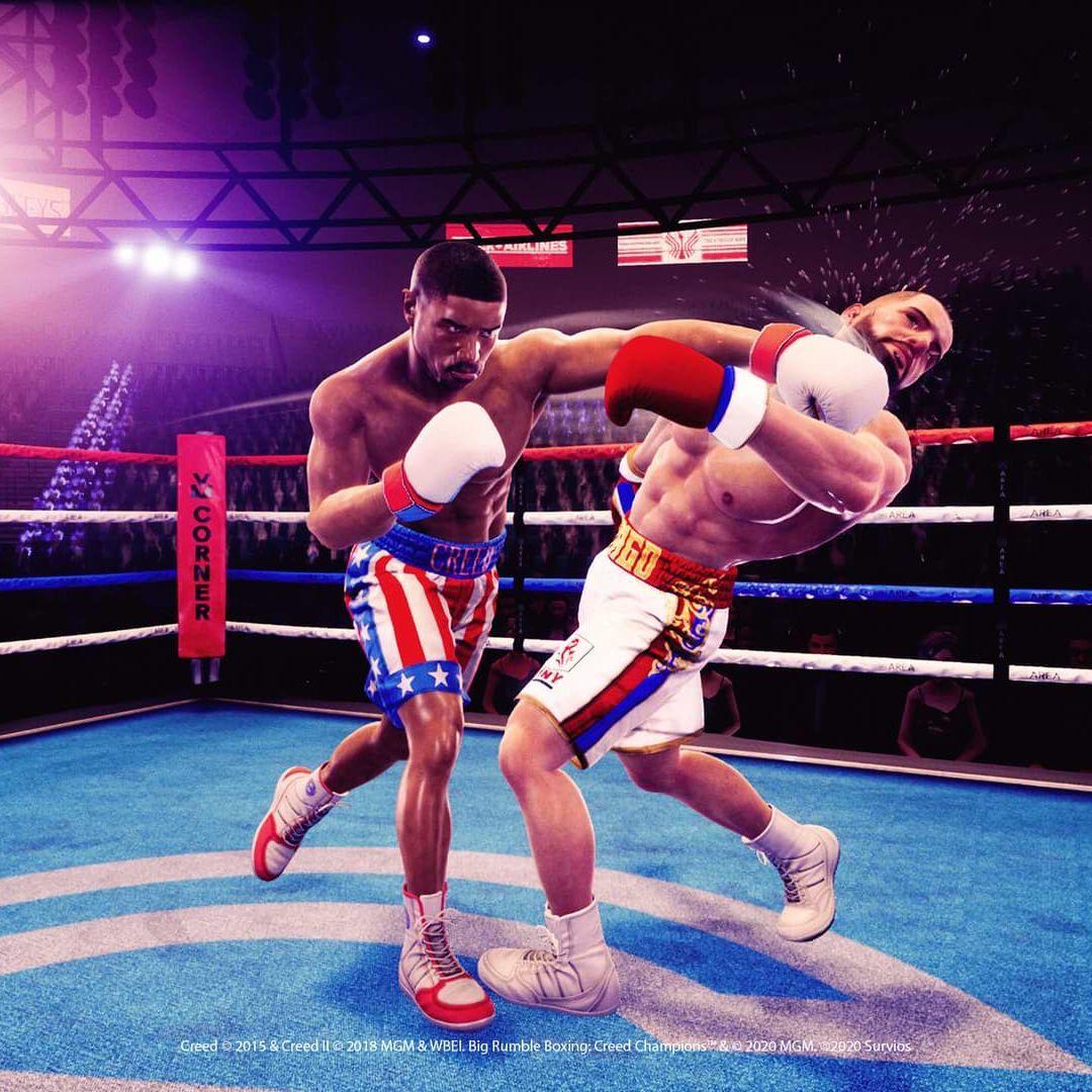 Creed glory vr. Big Rumble Boxing: Creed Champions. Бокс Крид VR. Бокс VR ps4. Квест бокс.