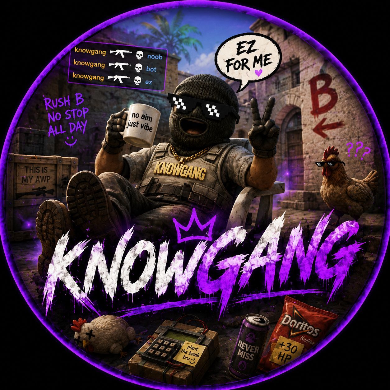 knowgang FACEIT avatar