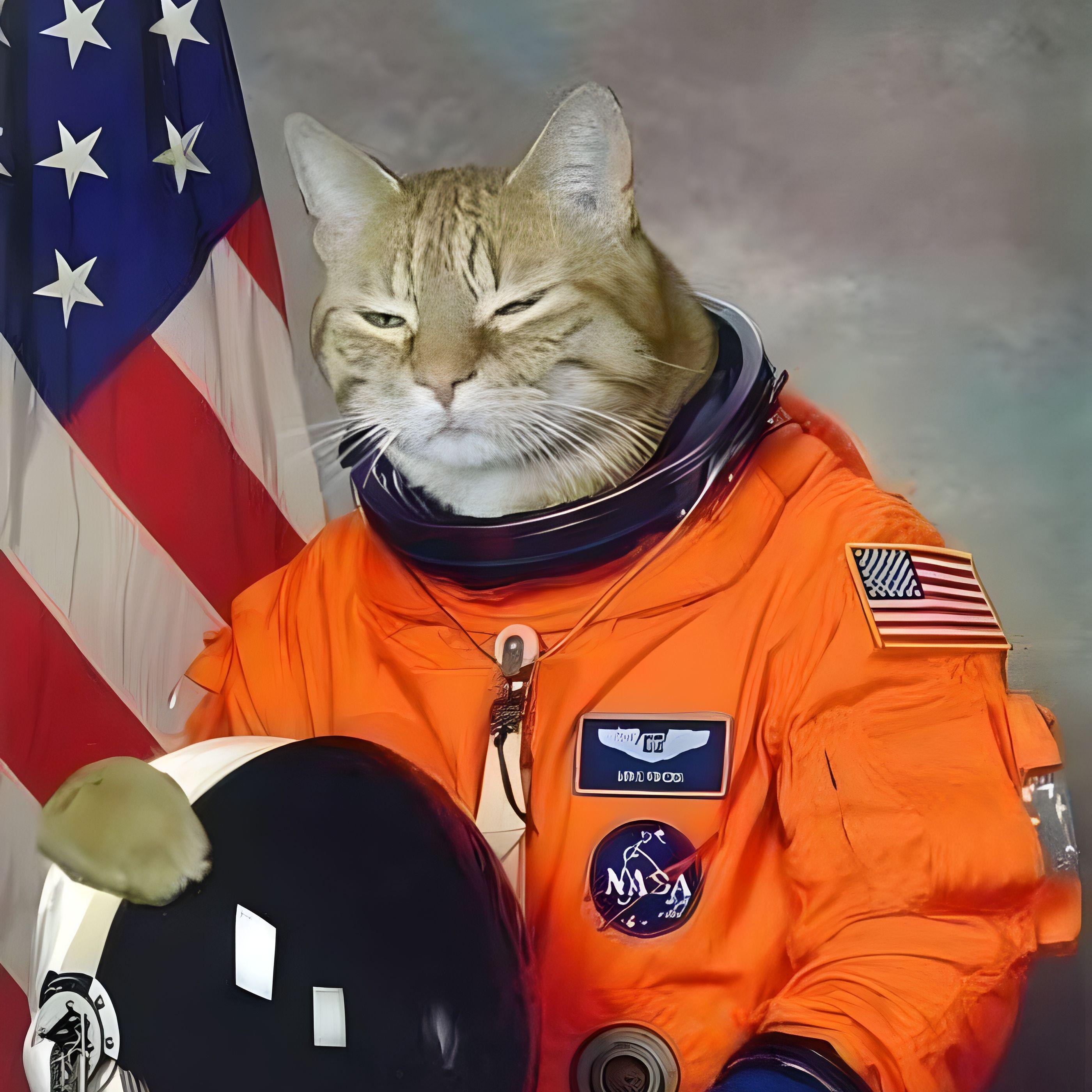 Котенок в скафандре