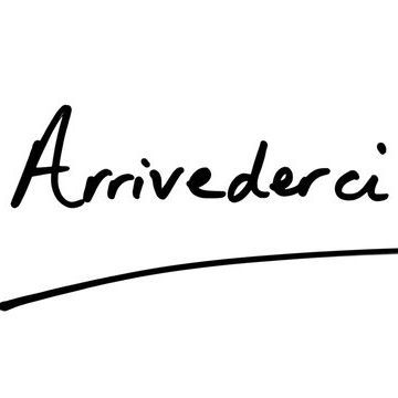 -ARRlVEDERCI